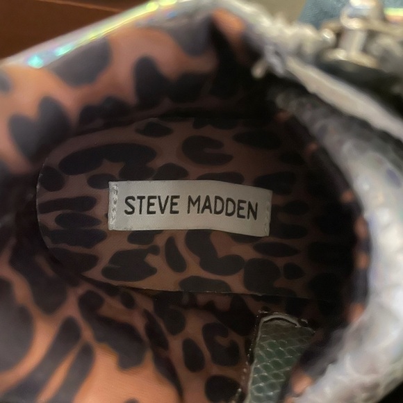 STEVE MADDEN High Top Sneakers Girl size 4 - Picture 5 of 13